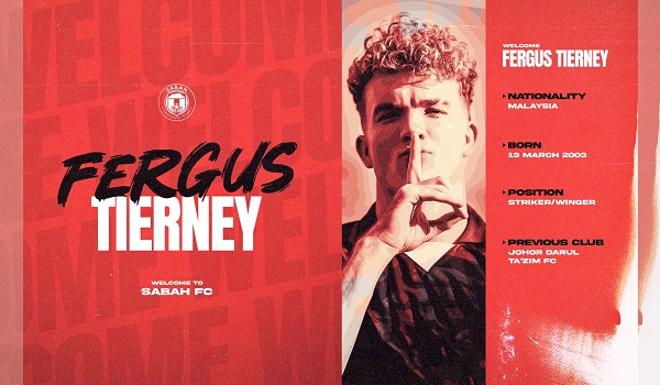 2306 SKN TIERNEY SERTAI SABAH FC 1